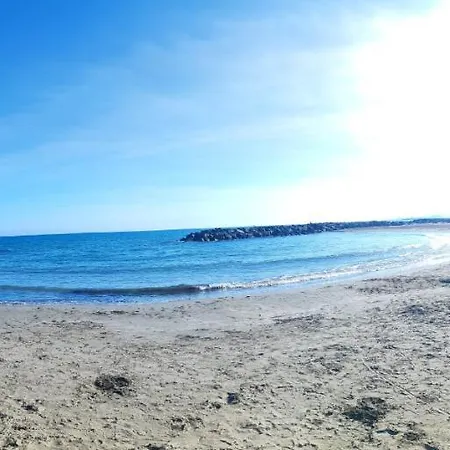 アパート La Perle Bleue, 100 M De La Plage, Parking, Wifi フロンティニャン