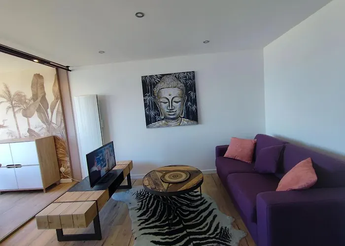 La Perle Bleue, 100 M De La Plage, Parking, Wifi Apartman