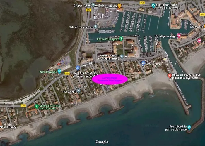 Apartman La Perle Bleue, 100 M De La Plage, Parking, Wifi