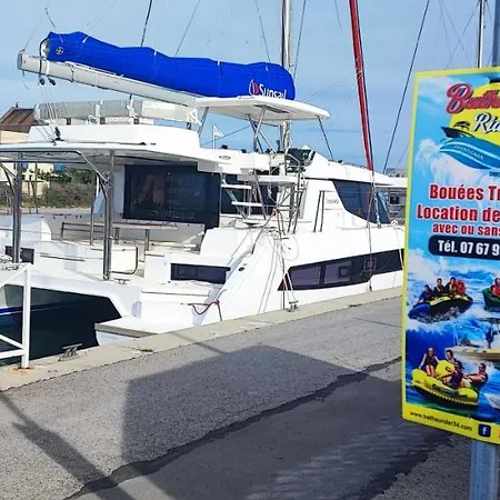 La Perle Bleue, 100 M De La Plage, Parking, Wifi * Frontignan