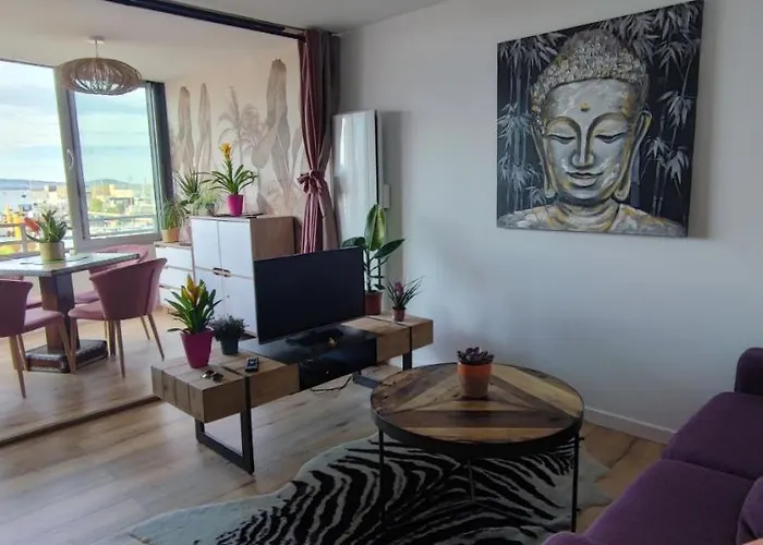 شقة La Perle Bleue, 100 M De La Plage, Parking, Wifi فرونتينيان