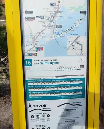 La Perle Bleue, 100 M De La Plage, Parking, Wifi شقة *